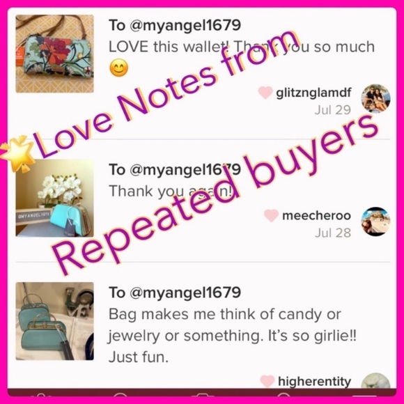 Luxurious Vegan Leather Aqua handbag - Picture 12 of 15